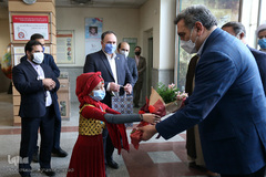 بازدید پیروز حناچی، شهردار تهران از مراکز قرآنی شهرداری منطقه ۱۰