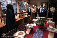 بازدید پیروز حناچی، شهردار تهران از مراکز قرآنی شهرداری منطقه ۱۰