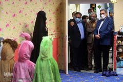 بازدید پیروز حناچی، شهردار تهران از مراکز قرآنی شهرداری منطقه ۱۰