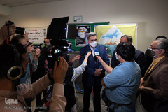 بازدید پیروز حناچی، شهردار تهران از مراکز قرآنی شهرداری منطقه ۱۰