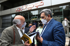 بازدید پیروز حناچی، شهردار تهران از مراکز قرآنی شهرداری منطقه ۱۰