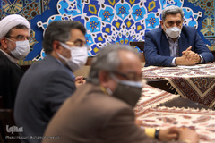 بازدید پیروز حناچی، شهردار تهران از مراکز قرآنی شهرداری منطقه ۱۰