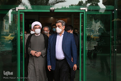 بازدید پیروز حناچی، شهردار تهران از مراکز قرآنی شهرداری منطقه ۱۰