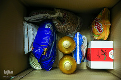 آیین توزیع 30 هزار بسته معیشتی