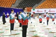 آیین توزیع 30 هزار بسته معیشتی