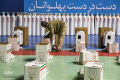 آیین توزیع 30 هزار بسته معیشتی