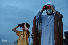 استهلال ماه شوال در قم