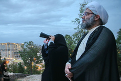 استهلال ماه شوال در قم