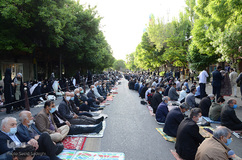 اقامه نماز عید سعید فطر در تبریز‎