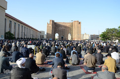 اقامه نماز عید سعید فطر در تبریز‎