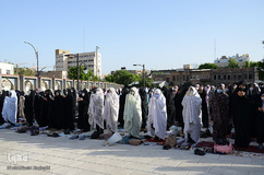 اقامه نماز عید سعید فطر در تبریز‎