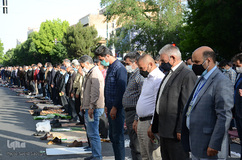 اقامه نماز عید سعید فطر در تبریز‎