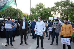 تبریز حامی فلسطین‎