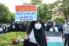 تبریز حامی فلسطین‎