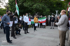 تبریز حامی فلسطین‎