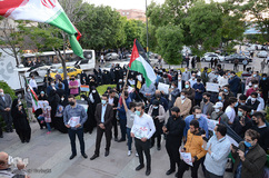 تبریز حامی فلسطین‎