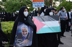 تبریز حامی فلسطین‎