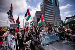 اعتراضات جهانی به کشتار مسلمانان غزه توسط رژیم صهیونیستی