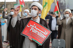 اجتماع حمایت از نهضت مقاومت و مسلمانان فلسطین - شیراز