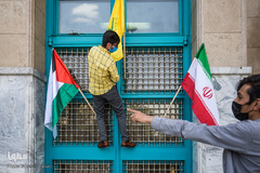 مراسم اعتراضی و محکومیت حملات اسرائیل و حمایت از مردم مظلوم فلسطین،مسجدالاقصی و غزة