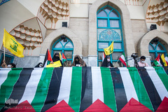 مراسم اعتراضی و محکومیت حملات اسرائیل و حمایت از مردم مظلوم فلسطین،مسجدالاقصی و غزة