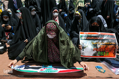 مراسم اعتراضی و محکومیت حملات اسرائیل و حمایت از مردم مظلوم فلسطین،مسجدالاقصی و غزة