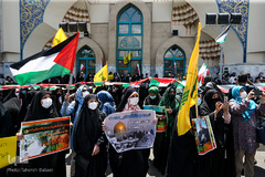 مراسم اعتراضی و محکومیت حملات اسرائیل و حمایت از مردم مظلوم فلسطین،مسجدالاقصی و غزة