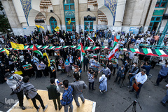 مراسم اعتراضی و محکومیت حملات اسرائیل و حمایت از مردم مظلوم فلسطین،مسجدالاقصی و غزة