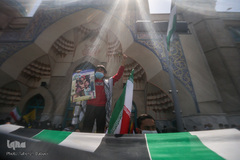 مراسم اعتراضی و محکومیت حملات اسرائیل و حمایت از مردم مظلوم فلسطین،مسجدالاقصی و غزة