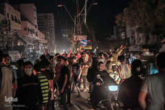 جشن پیروزی مقاومت مردم فلسطین