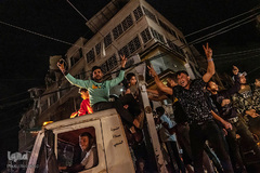 جشن پیروزی مقاومت مردم فلسطین