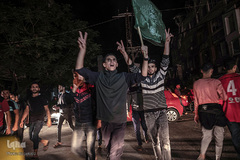 جشن پیروزی مقاومت مردم فلسطین