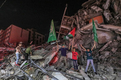 جشن پیروزی مقاومت مردم فلسطین