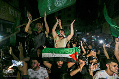 جشن پیروزی مقاومت مردم فلسطین