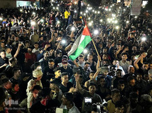 جشن پیروزی مقاومت مردم فلسطین