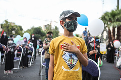 گردهم‌آیی بزرگ بچه‌ها واسباب‌بازی‌ها به نشان دوستی با بچه‌‌های فلسطین