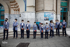 گردهم‌آیی بزرگ بچه‌ها واسباب‌بازی‌ها به نشان دوستی با بچه‌‌های فلسطین