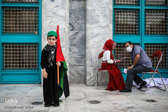 گردهم‌آیی بزرگ بچه‌ها واسباب‌بازی‌ها به نشان دوستی با بچه‌‌های فلسطین