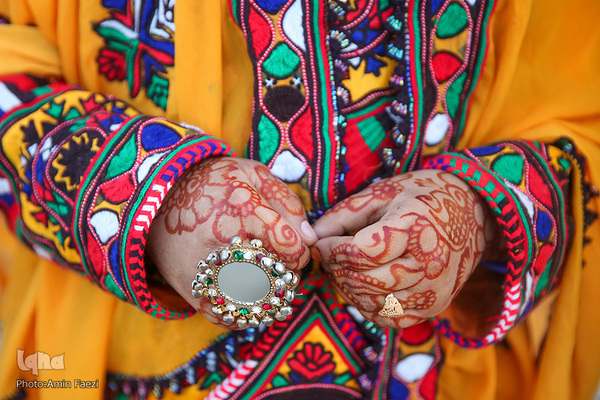 زه دوزی زنان بلوچ‎