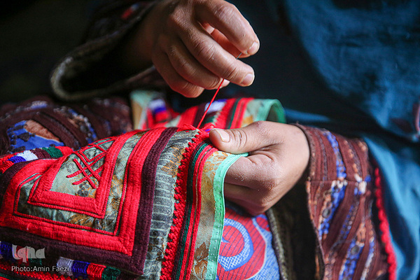زه دوزی زنان بلوچ‎