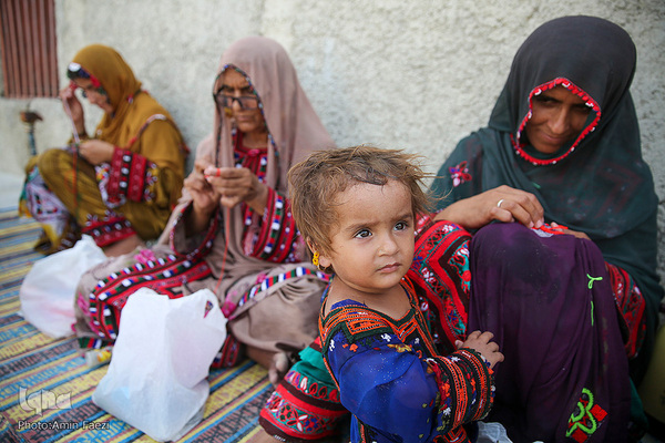 زه دوزی زنان بلوچ‎