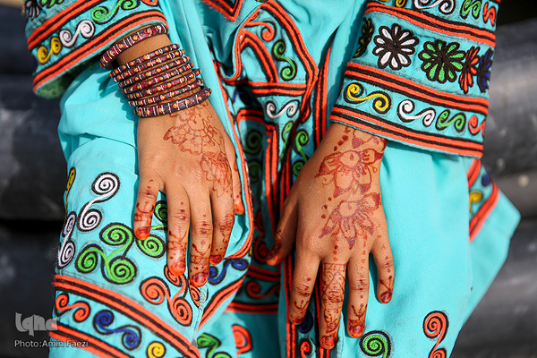 زه دوزی زنان بلوچ‎