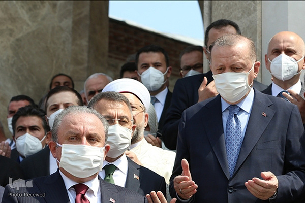 افتتاح مسجد «تقسیم» استانبول