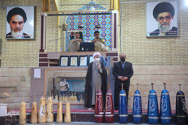 مراسم تجلیل از پهلوانان زورخانه ای در شیراز