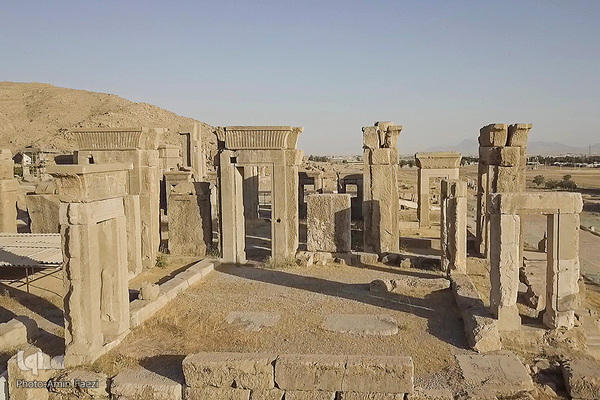تصاویر هوایی از تخت جمشید