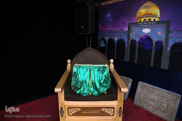 مراسم افتتاحیه کارگاه دوخت لباس شیرخوارگان حسینی