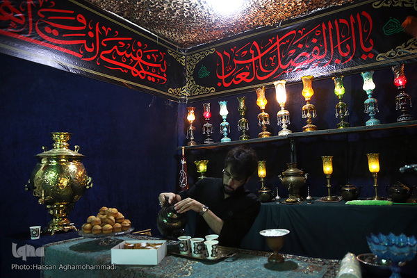 مراسم افتتاحیه کارگاه دوخت لباس شیرخوارگان حسینی