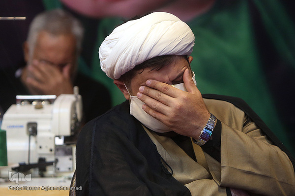 مراسم افتتاحیه کارگاه دوخت لباس شیرخوارگان حسینی