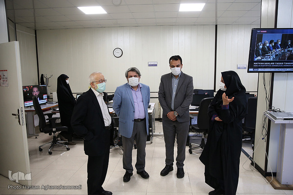 بازدید سیدمرتضی نبوی، عضو مجمع تشخیص مصلحت نظام از ایکنا