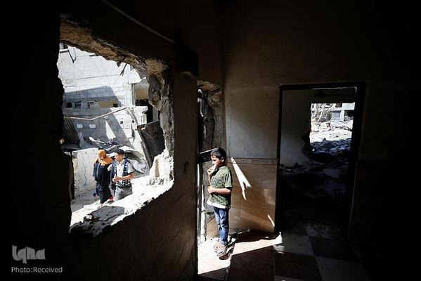 زندگی در میان آوارهای غزه